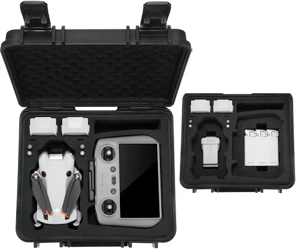 Migitec Waterproof Hard Carrying Case Compatible with DJI Mini 4 Pro Fly More...