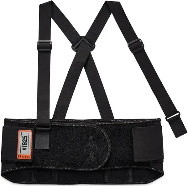 - 11117 ProFlex 1625 Back Support Brace, Stays and Rubber Webbing for Snug Fi...