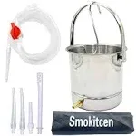 Coffee Enema Bucket Kit Stainless Steel 2 Quart Capacity for Cleansing Detox Ene