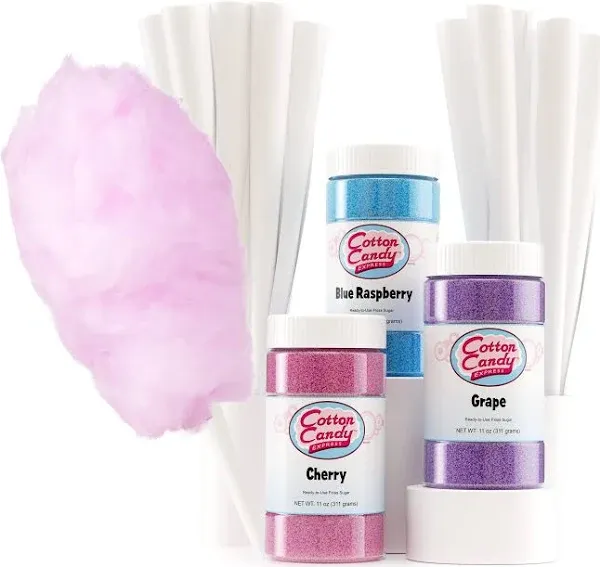 Cotton Candy Express Fun Pack Floss Sugar Kit