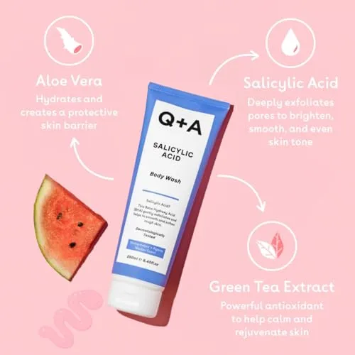 Q+A Salicylic Acid Body Wash