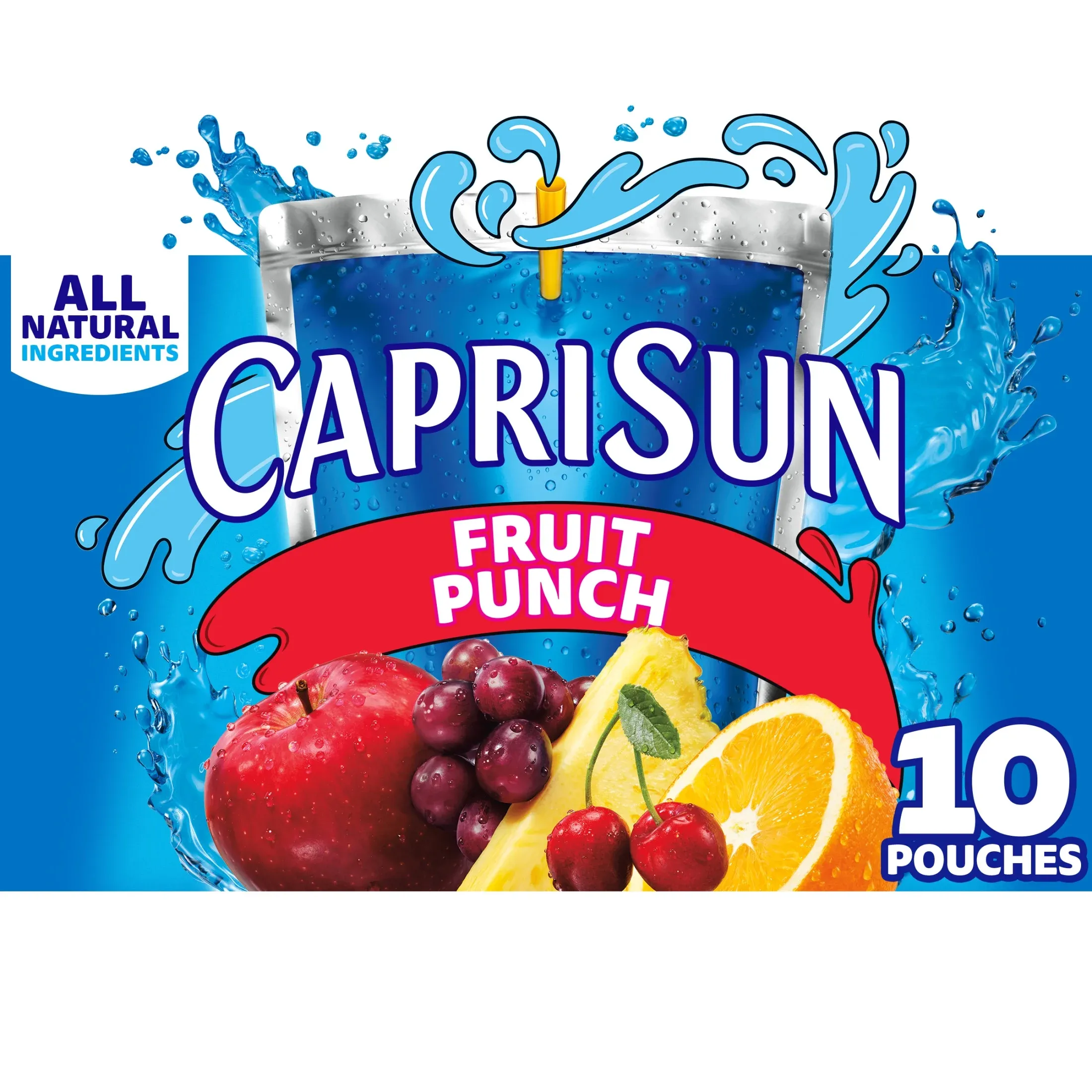 Capri Sun Fruit Punch Drink (10 x 6 fl oz)