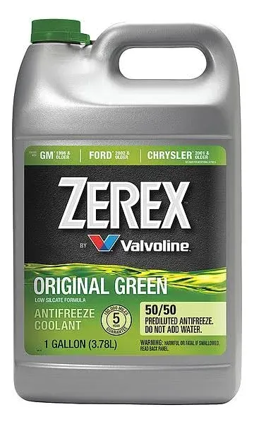 Zerex Original Green Low Silicate 50/50 Prediluted Ready-to-Use Antifreeze/Coo<wbr/>la