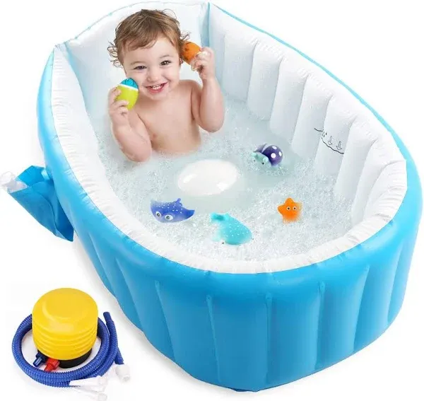 Pawsky Baby Inflatable Bathtub