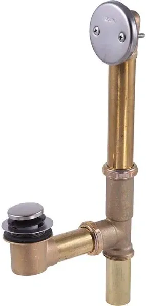 DELTA RP693RB Bath Waste Drain, Toe Operated, All Brass