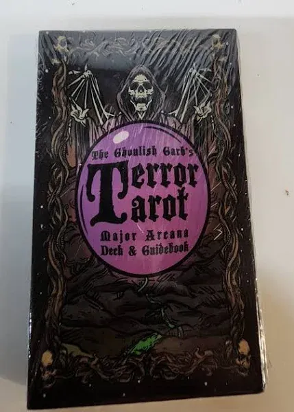 Terror Tarot: Major Arcana Deck & Guidebook