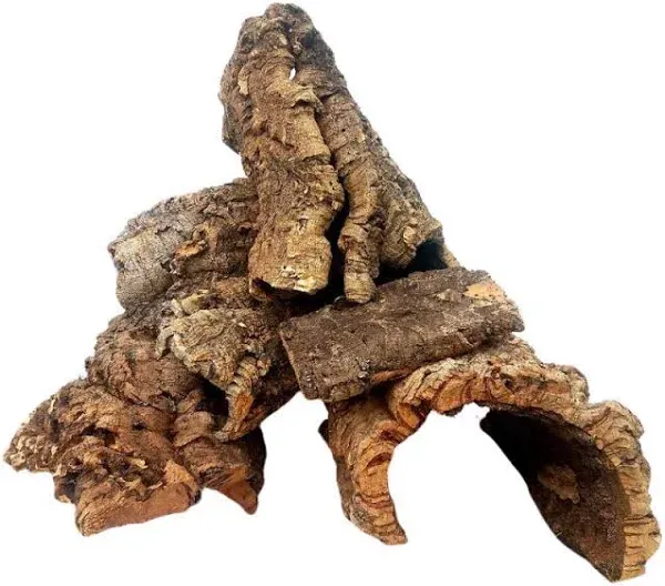 Cork Bark - 1lb (Assorted) - for Orchids, Airplants, Reptiles, and Terrariums