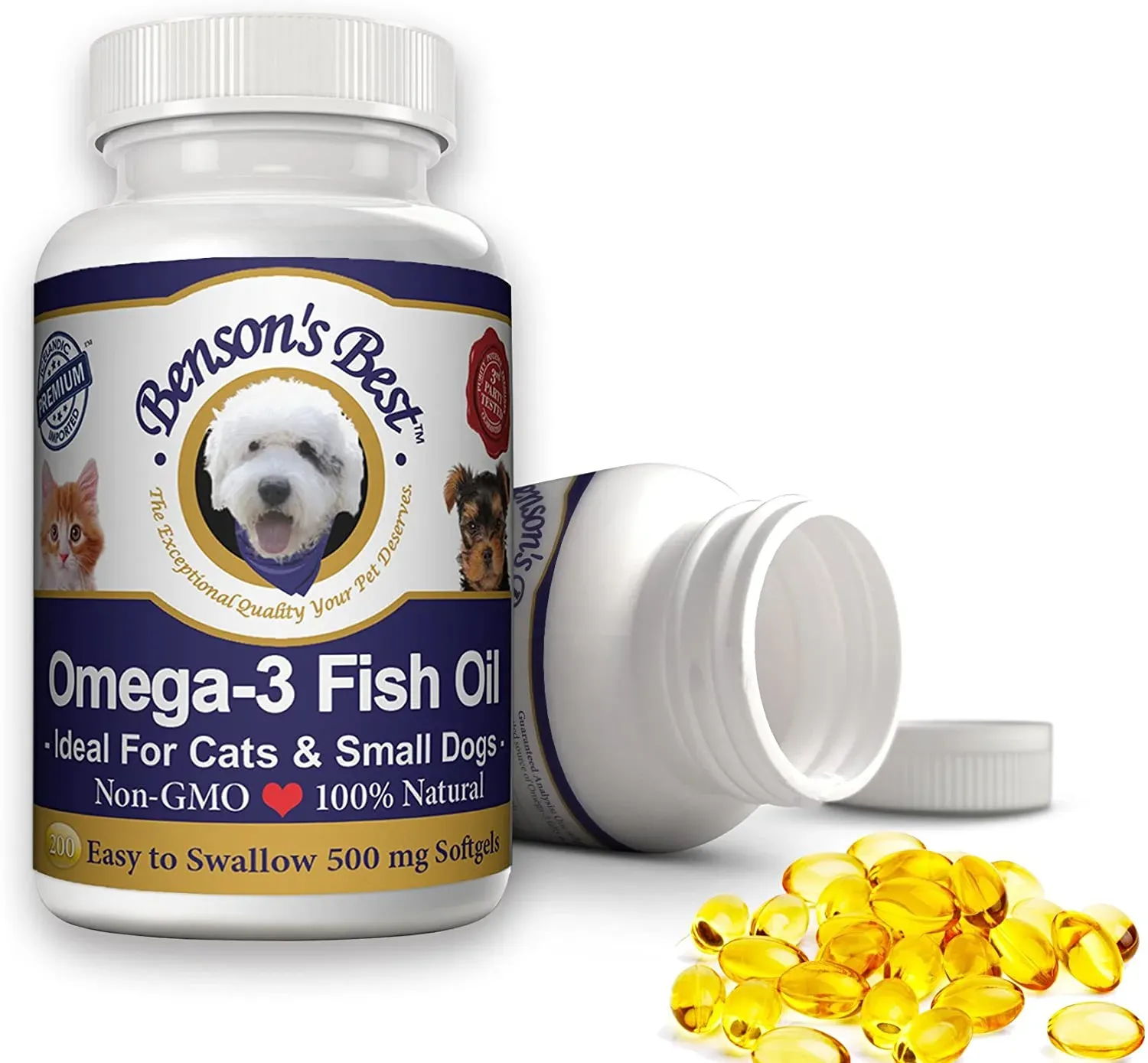 Benson's Best Omega-3 Fish Oil for Dogs