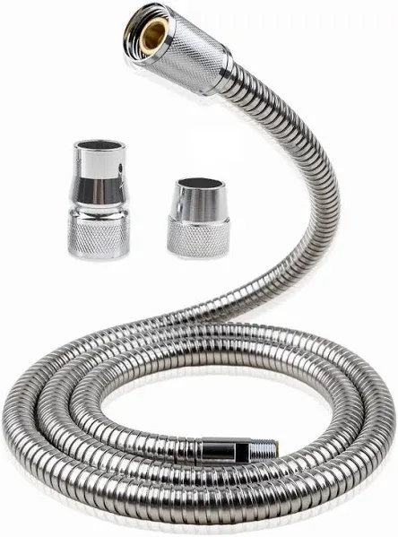 46092000 Kitchen Faucet Hose Replacement Parts, Pull-Out Spray Replacement Hose for Grohe 46092000 LadyLux Hose, 15mm x ½ x 1500 inches, Chrome