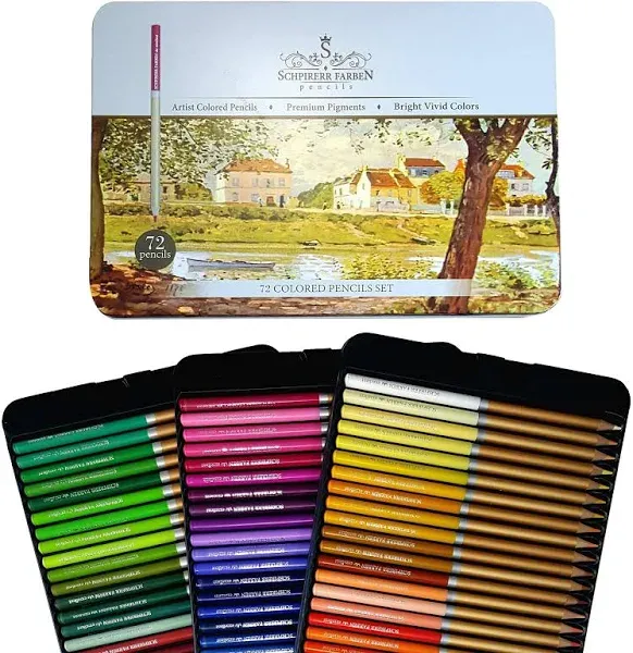 SCHPIRERR FARBEN – Colored Pencils for Adults and Children, Color Pencil Set,...