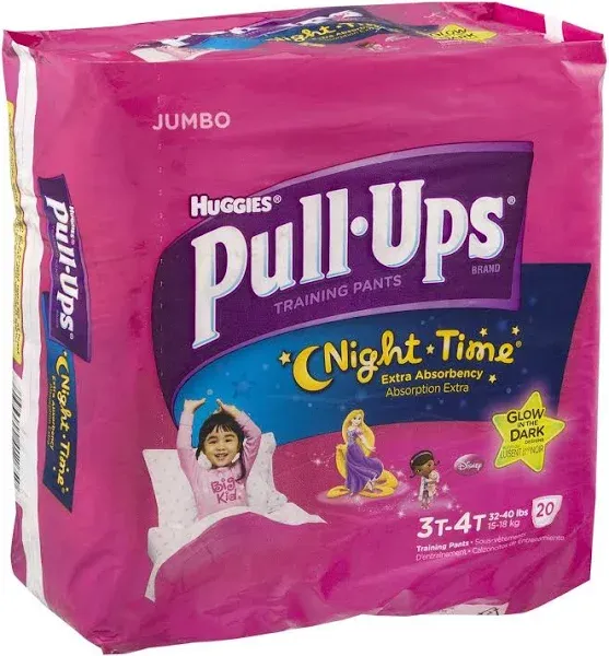 Huggies Girls' Nighttime Training Pants