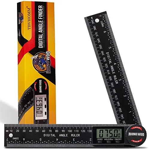 Digital Angle Finder Protractor, Angle Finder Ruler with 7Inch/200Mm, Angle Meas