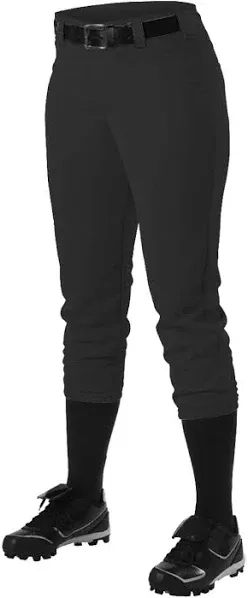 Alleson Women's Fastpitch/Softball Belt Loop Pants