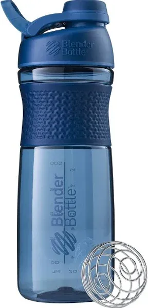 BlenderBottle SportMixer Twist Cap Tritan Grip Shaker Bottle 28ounce Teal