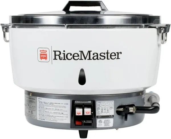 Town Food Service 55 Cup RiceMaster Natural Gas Rice Cooker