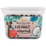 Choceur Dark Chocolate Coconut Covered Almonds - 10 oz