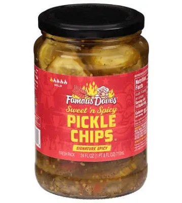 Famous Dave's Signature Spicy Pickle Chips