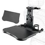 Car Seat Tray, Backseat Folding Lunch Table for Car, Multifunctiona<wbr/>l Passenger B