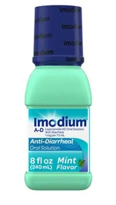 Imodium Anti-Diarrheal Mint Liquid - 8 Fl. Oz.