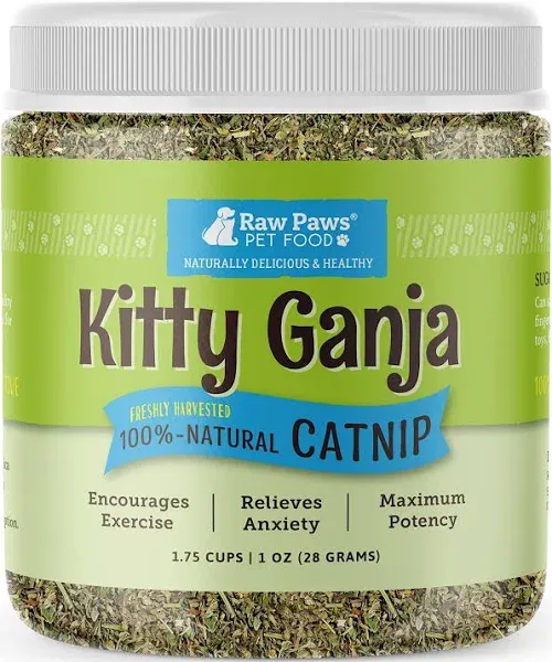 Raw Paws All-Natural Loose Leaf Cut Catnip