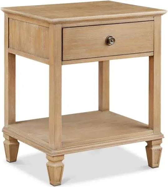 Madison Park Signature - Victoria Bedside Table - Light Natural