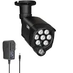 LONNKY LED IR Illuminator Wide Angle 8-LEDs 90 Degree 100Ft IR Infrared Flood Light for CCTV Security Cameras, IP Camera, Bullet Camera, Dome Camera, Suitable for Outdoor and Indoor Use