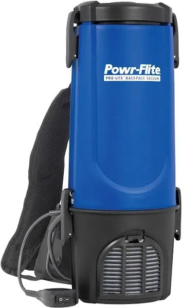 Powr-Flite Comfort Pro Backpack Vacuum Commercial - Canister Vacuum Cleaner –...