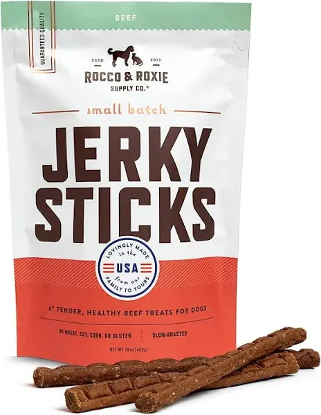 Rocco & Roxie Gourmet Jerky Dog Treats