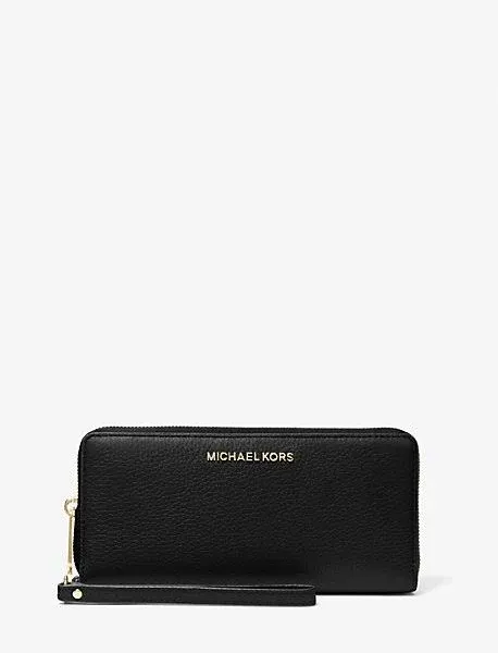 Michael Kors Jet Set Large Continental Travel Clutch Wristlet Wallet