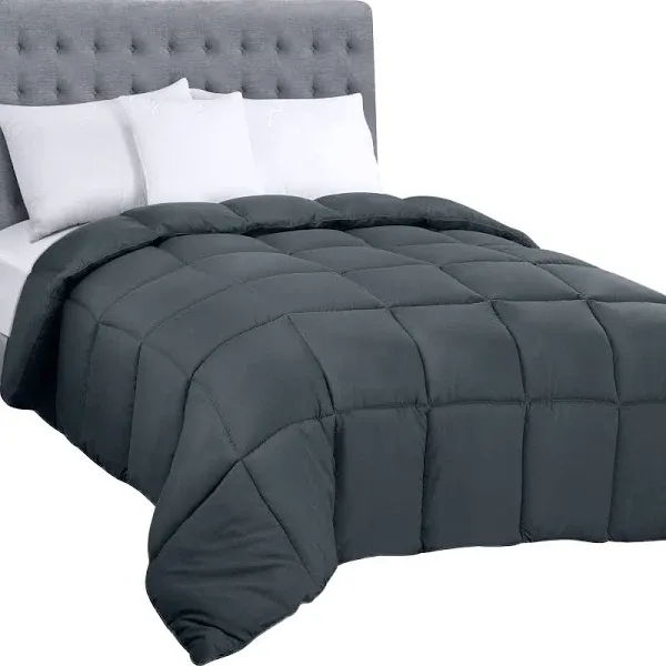 All Season 250 GSM Comforter - Plush Siliconized Fiberfill Comforter Twin - B...