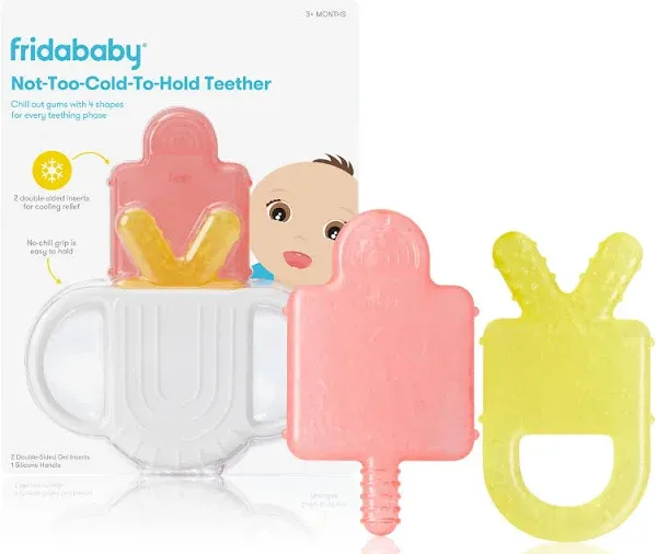 Not-Too-Cold-t<wbr/>o-Hold Teether - 1 insert only - With No Chill Grip