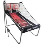  Shot Pro Deluxe Electronic Basketball Game,Black 