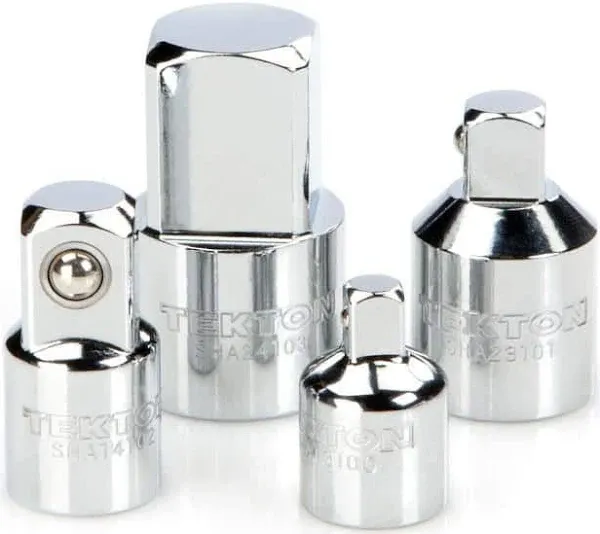 Tekton Adapter/Reducer Set, 4-Piece (1/4, 3/8, 1/2 in.) | SHA99017