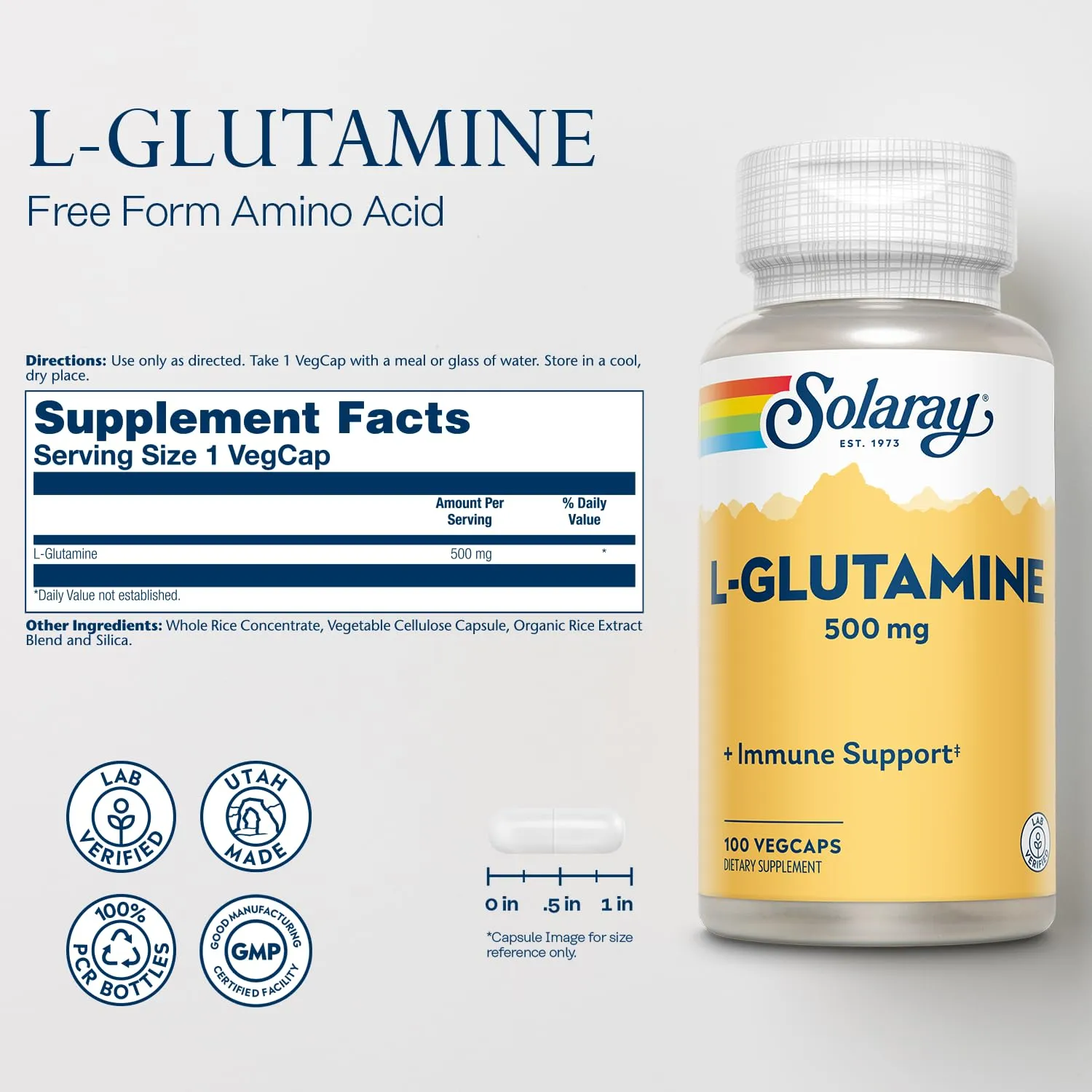 Solaray L-Glutamine