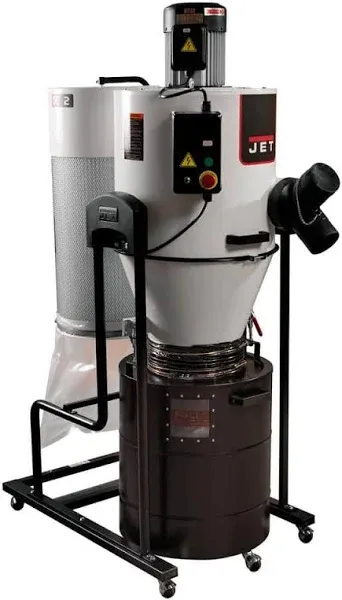 JET JCDC-2 2HP 230V Cyclone Dust Collector