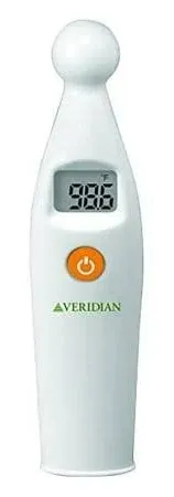 Veridian Mini Temple Touch Sensor Thermometer, 09-330, Latex Free - New in Box