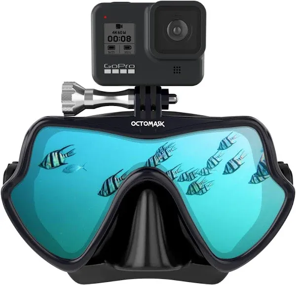 OCTOMASK Frameless Dive Mask for GoPro