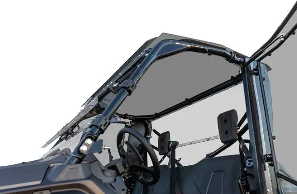 SuperATV Dark Tinted Roof for 2016+ Honda Pioneer 1000 | Blocks UV Rays and Heat From Sun | 1/4" Thick Polycarbonate | Year-Round Use | Protects Against Debris | Snug, Rattle-Free Fit | USA Made!