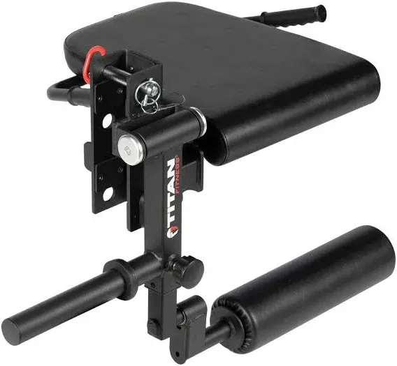 Titan Fitness Titan Series Plate-Loaded Leg Curl and Extension Rack Attachment