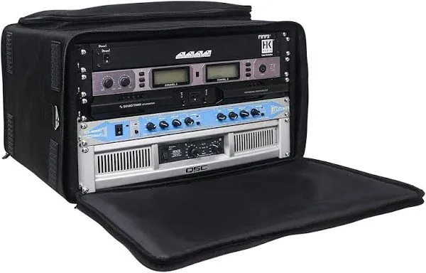 Soundtown Portable 6U Rack, Plywood Rack Frame