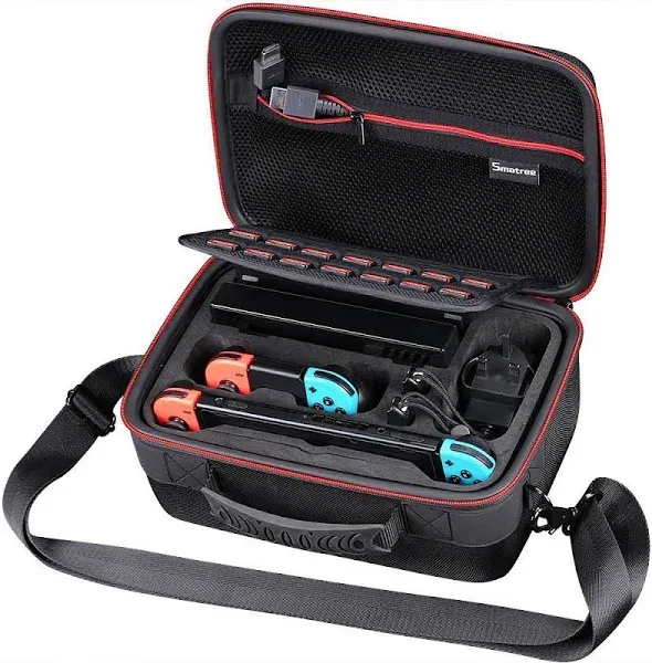 Smatree Carrying Case for Nintendo Switch,Hard Shell Portable Travel Case for Nintendo Switch Console & Accessories [video game]