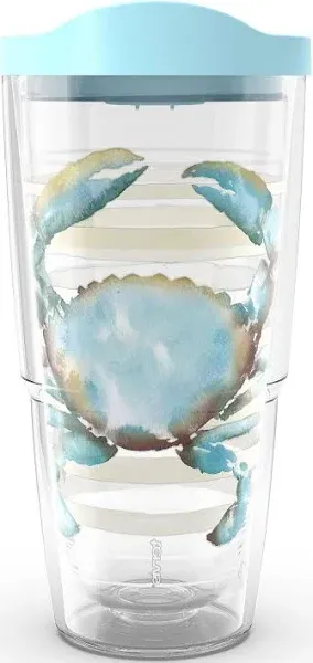 Tervis Sara Berrenson Atlantica Collection Made in USA Double Walled Insulated Travel Tumbler