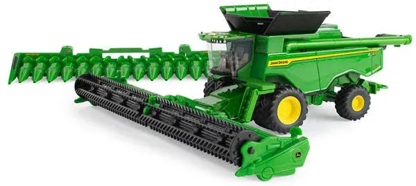 2022 ERTL 1:64 John Deere X9 1000 Wheeled COMBINE w/BOTH HEADS REPLICA NEW!!