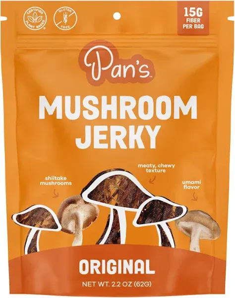 Pan's Mushroom Jerky Original