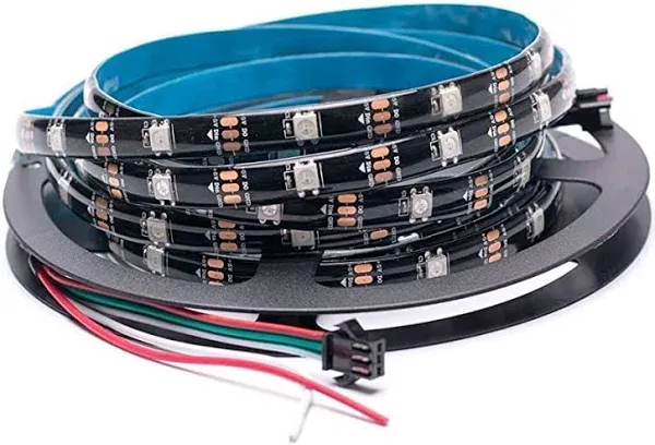 WS2812B LED Strip Individual Addressable Light 30Pixels/m 150Pixels Full Colo...