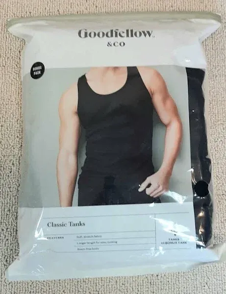 Men's Goodfellow & Co 4+1 Bonus Pack Tank