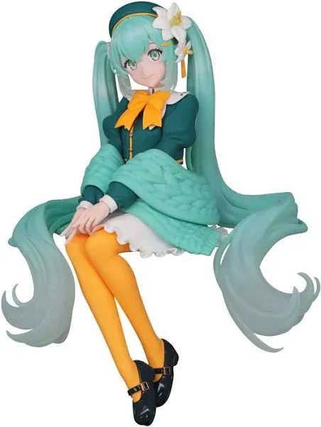 Hatsune Miku Figure Noodle Stopper Flower Fairy Lily Ver. 6.4 FuRyu