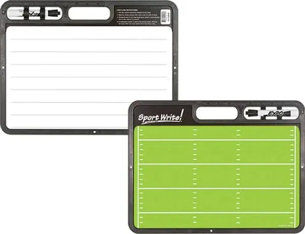 Sport Write Pro Football Dry- Erase Board