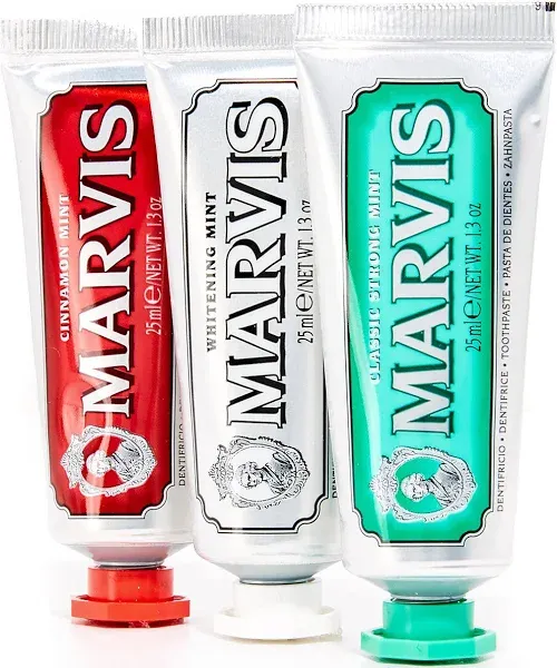 Marvis Toothpaste Travel Set - 3 x 1.3 oz