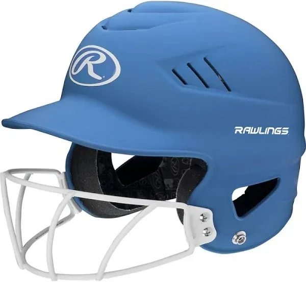 Rawlings | COOLFLO Batting Helmet with Facemask | Fastpitch Softball | One Size fits Most (6 1/2-7 1/2)